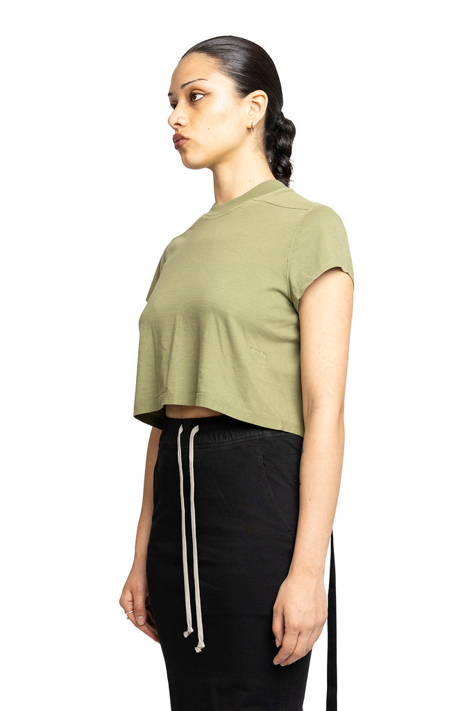 Rick Owens DRKSHDW CROPPED SMALL LEVEL T SAGE Black