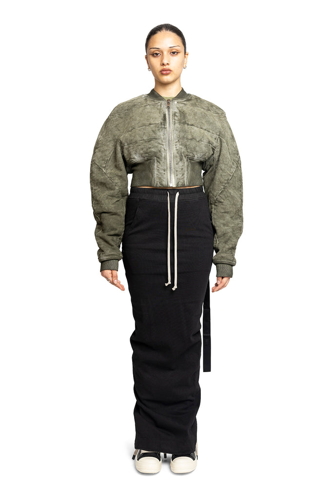 Rick Owens DRKSHDW COLLAGE BOMBER SAGE Gray