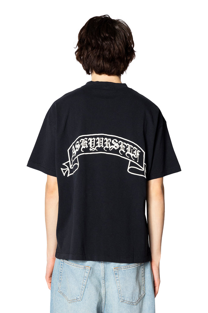 ASKYURSELF OE BANNED TEE BLACK Gray