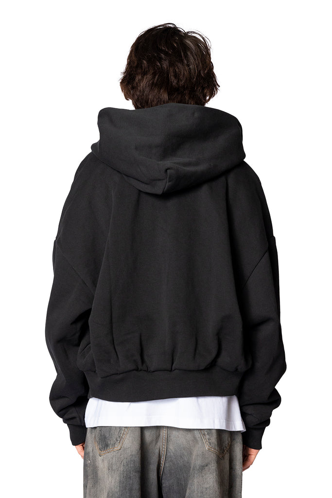 ENTIRE STUDIOS THERMAL HOOD SOOT Black