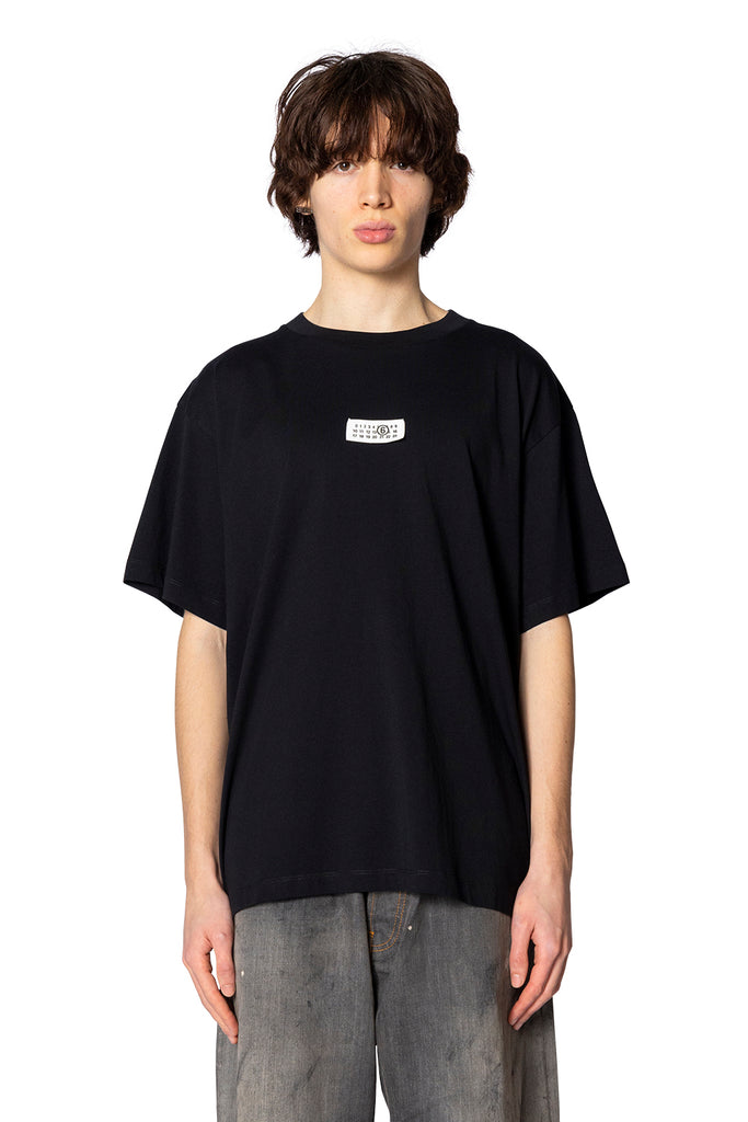 MM6 NUMERIC SIGNATURE T-SHIRT BLACK Tan