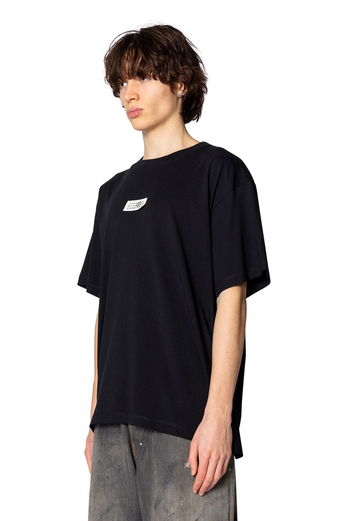 MM6 NUMERIC SIGNATURE T-SHIRT BLACK Tan