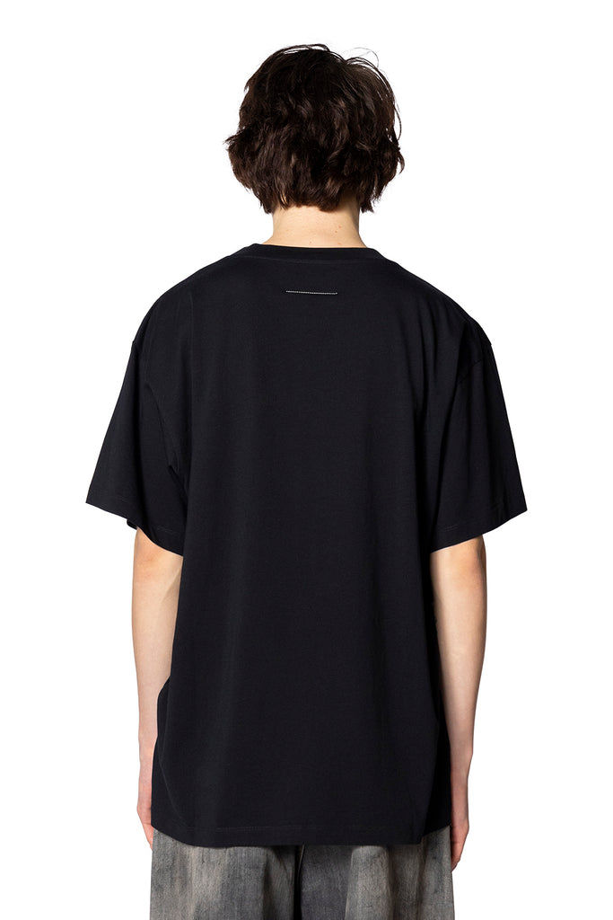 MM6 NUMERIC SIGNATURE T-SHIRT BLACK Black