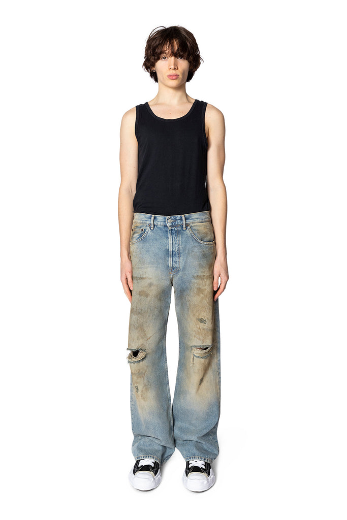 Acne Studios LOOSE FIT JEANS - 2021M MID BLUE Dark Gray