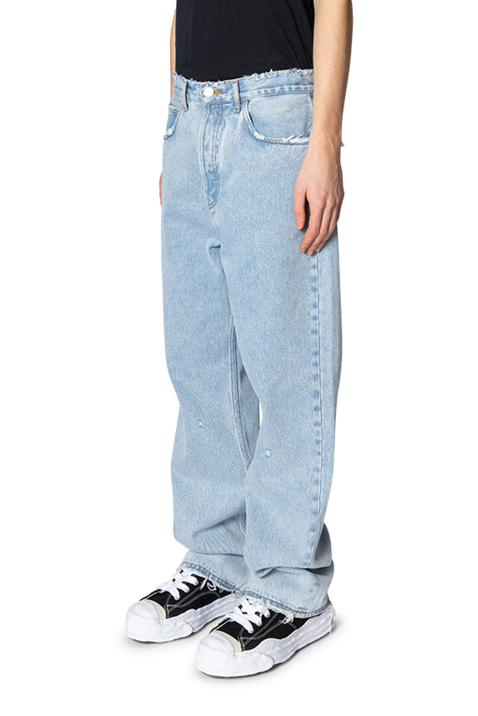 ASKYURSELF SKATE BAGGY JEANS VINTAGE BLUE Light Steel Blue