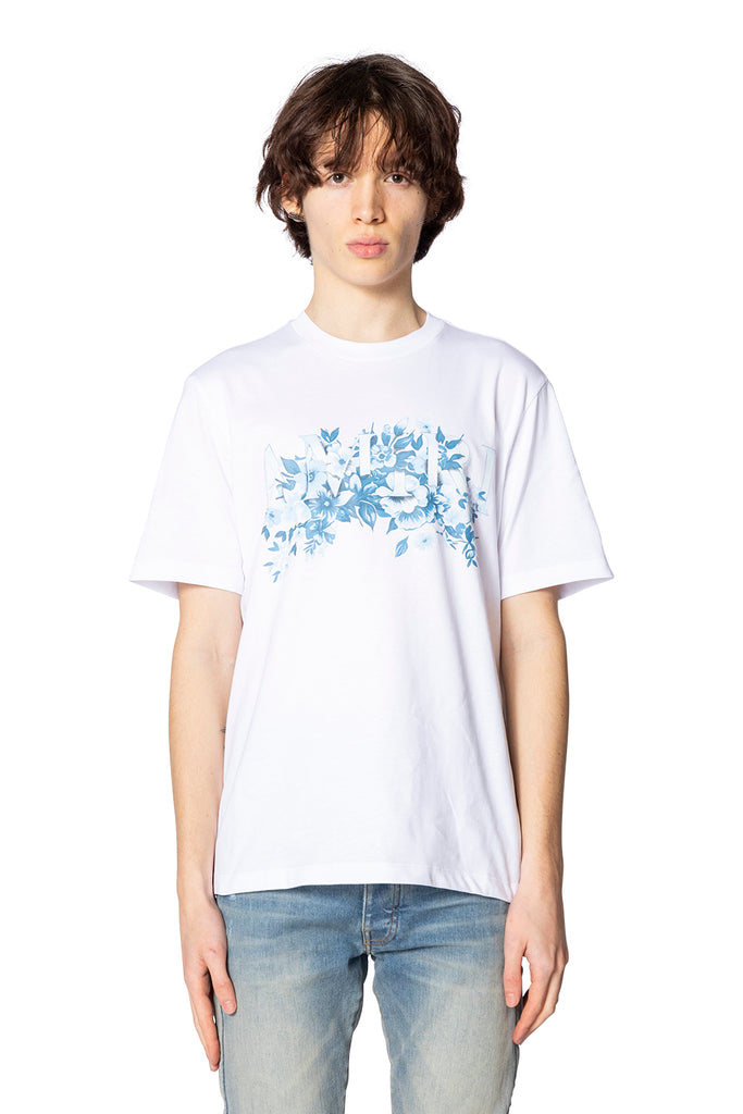 Amiri AMIRI GARDEN TEE WHITE Misty Rose