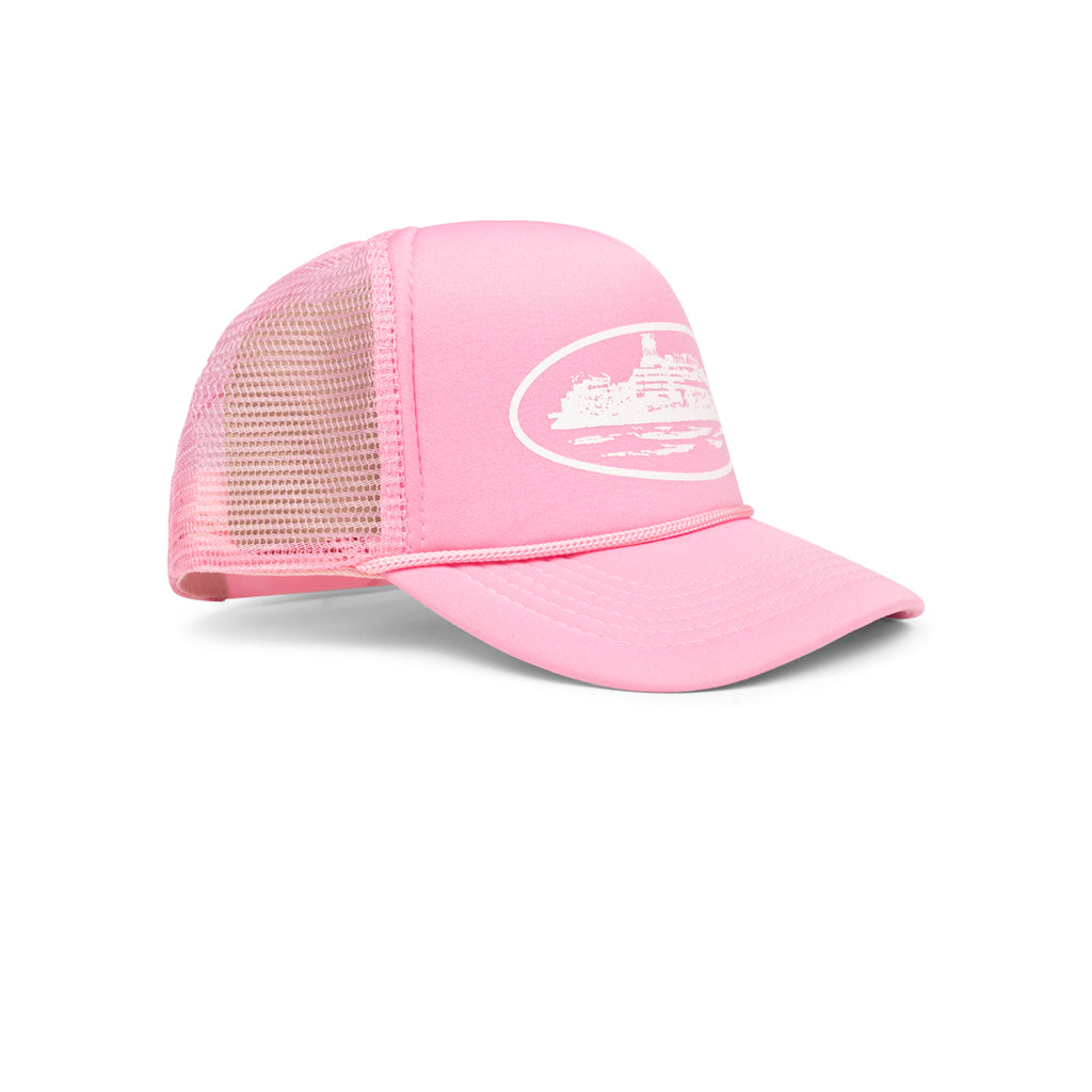 ALCATRAZ TRUCKER CAP Pink