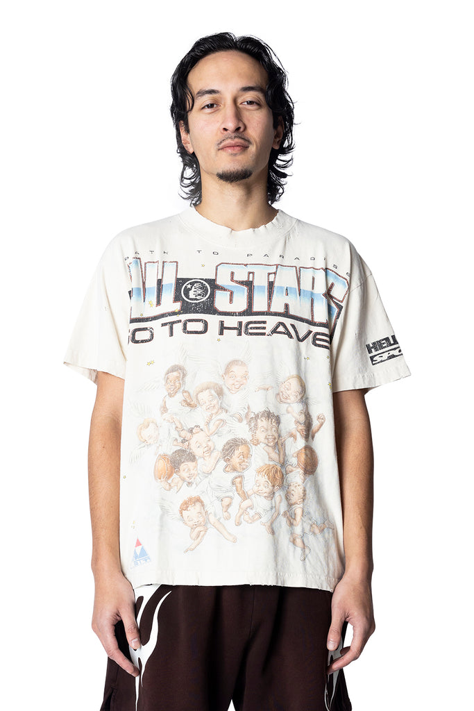 HELLSTAR ALL STARS T-SHIRT WHITE Dark Slate Gray