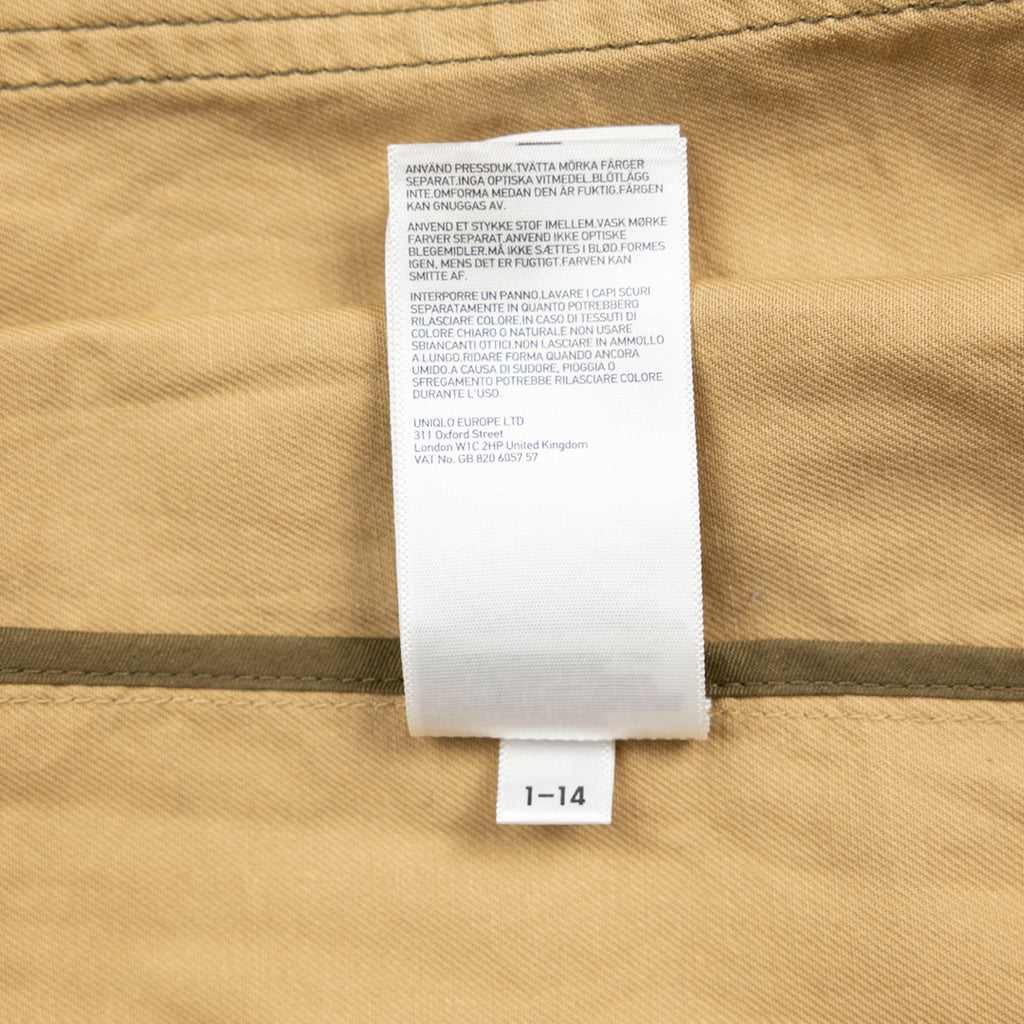 ANSH46 ARCHIVE MARNI X UNIQLO COTTON SHIRT Dark Khaki