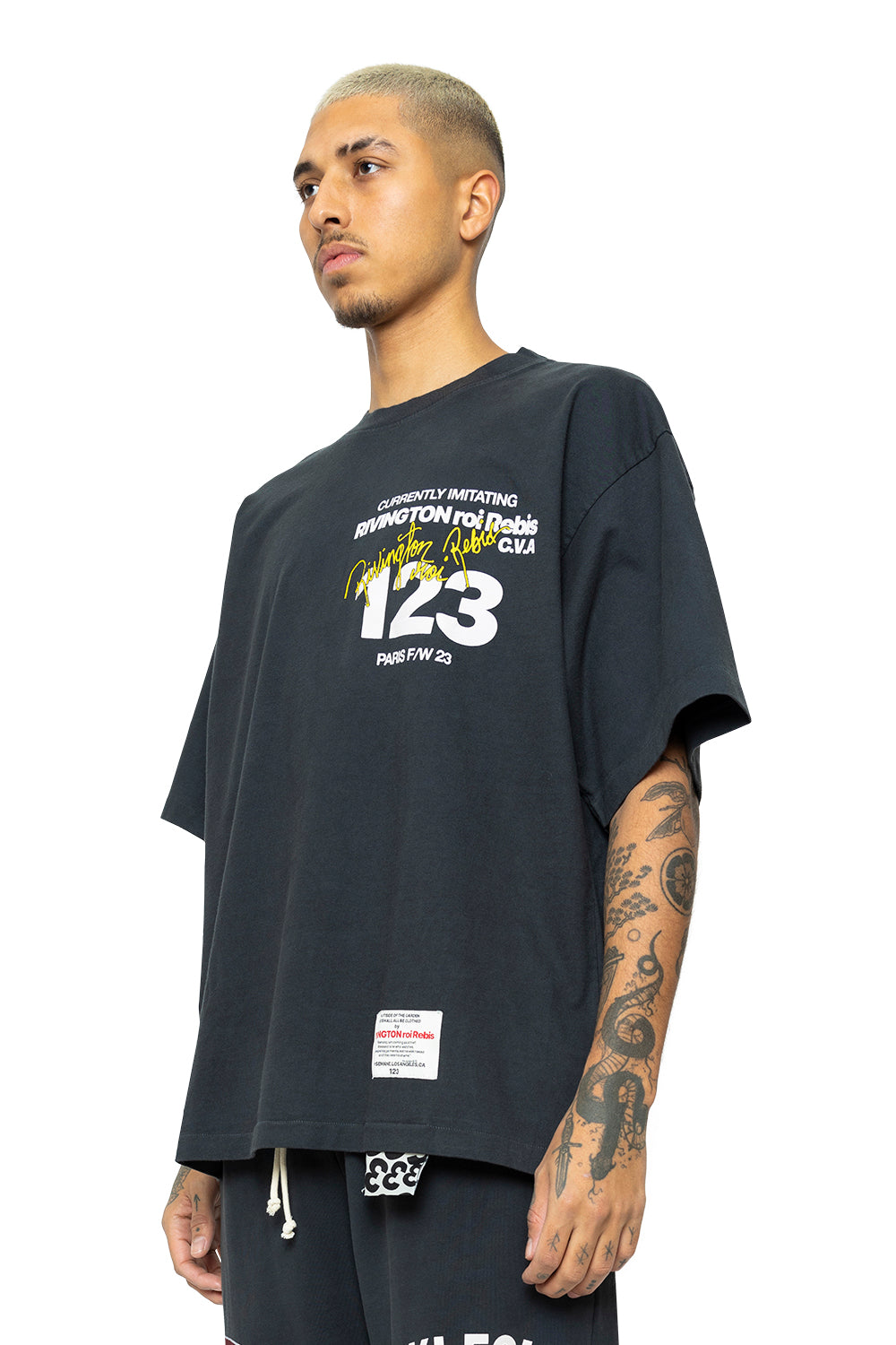 CVA IMITATION OF PARIS TEE BLACK