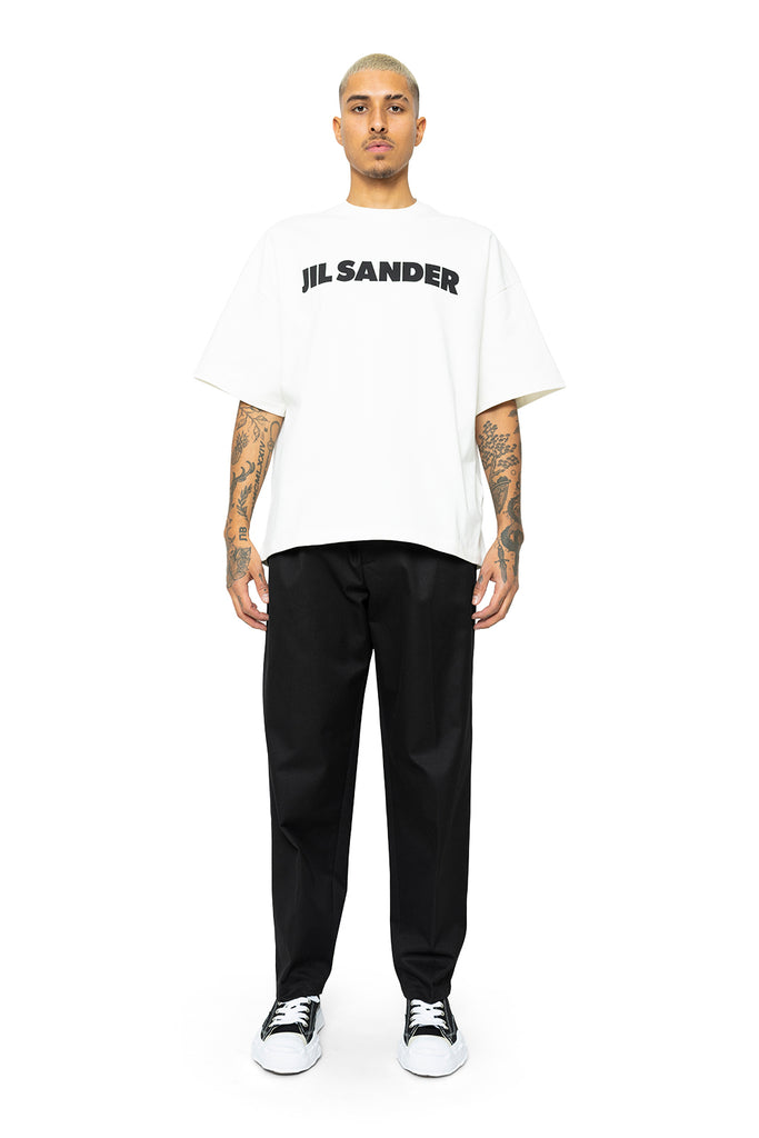 Jil Sander LOGO T-SHIRT WHITE Black