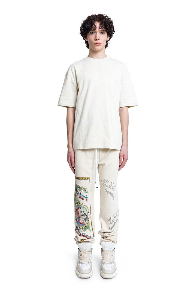 Amiri AMIRI OVERSIZED TEE BIRCH Antique White