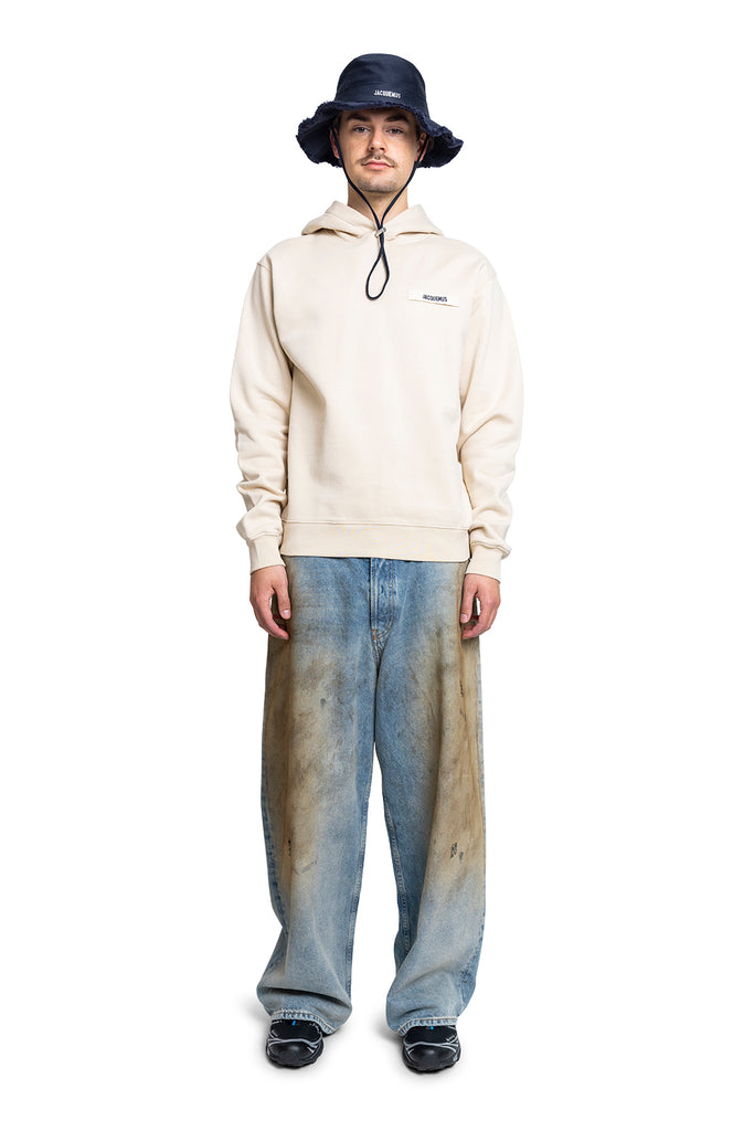 Jacquemus LE HOODIE GROS GRAIN BEIGE Light Gray