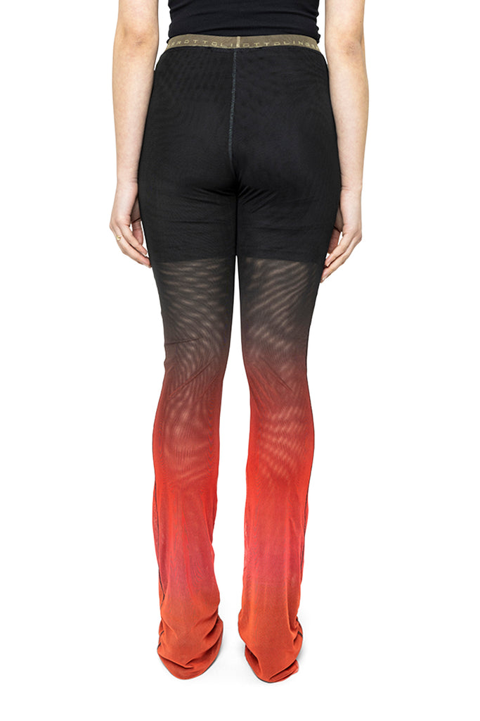 OTTOLINGER KNITTED MESH PANTS FACE PRINT Light Coral