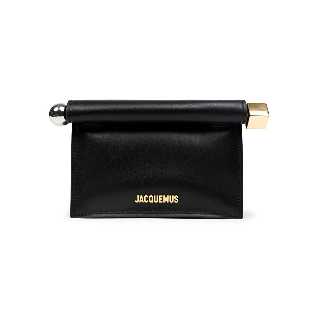 Jacquemus LA PETITE POCHETTE ROND C BLACK Black