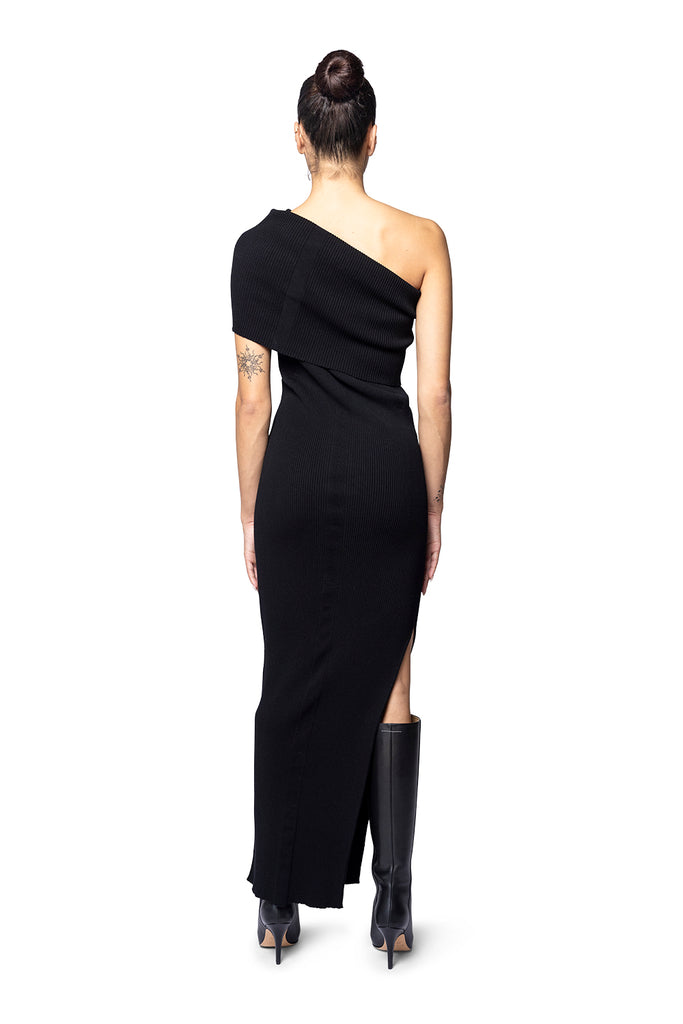 Rick Owens ATHENA DRESS BLACK Wheat
