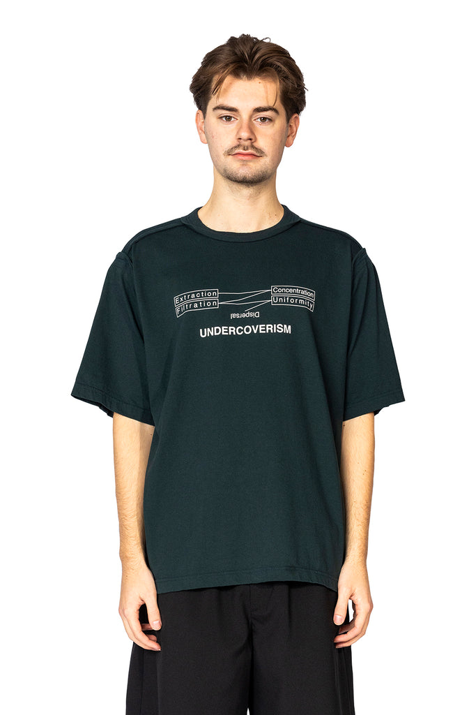 UNDERCOVER T-SHIRT GREEN Dark Slate Gray