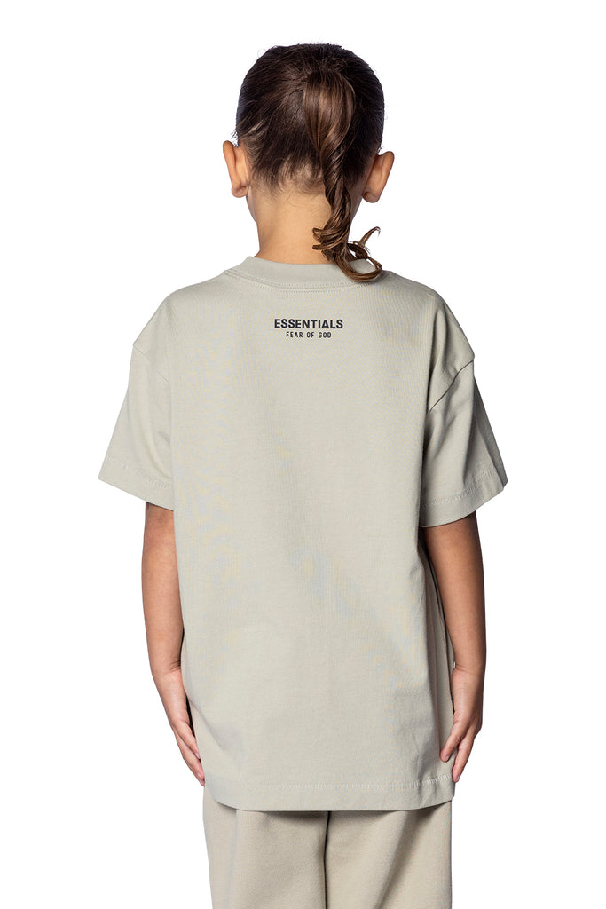 FOG ESSENTIALS KID'S ESSENTIAL LOUNGE T-SHIRT ABBEY STONE Gray
