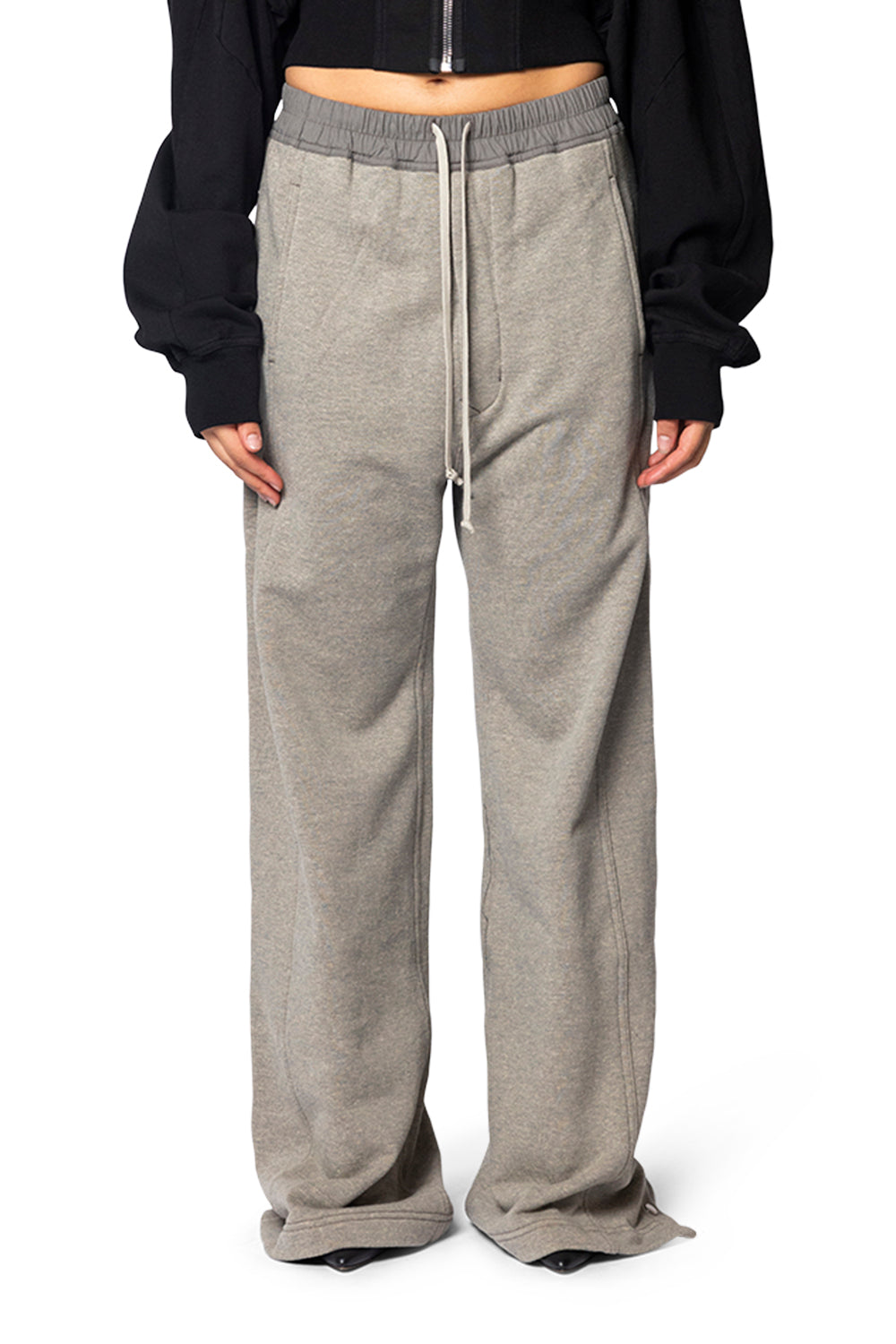 PUSHER PANTS MELANGE GREY – ANSH46 PUSHER PANTS MELANGE GREY – ANSH46