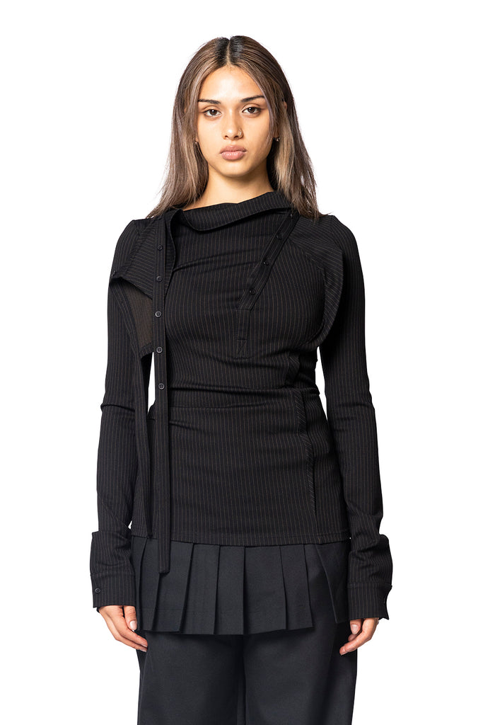 OTTOLINGER ADA BLOUSE BLACK Black