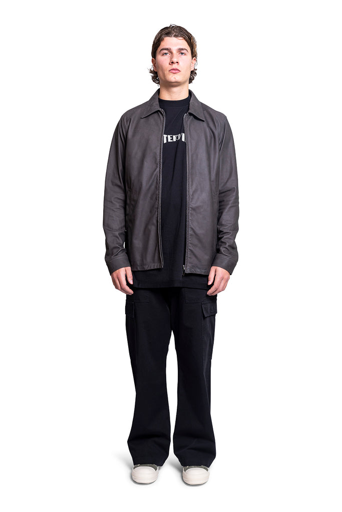 Rick Owens BRAD JACKET DARK DUST Dark Slate Gray