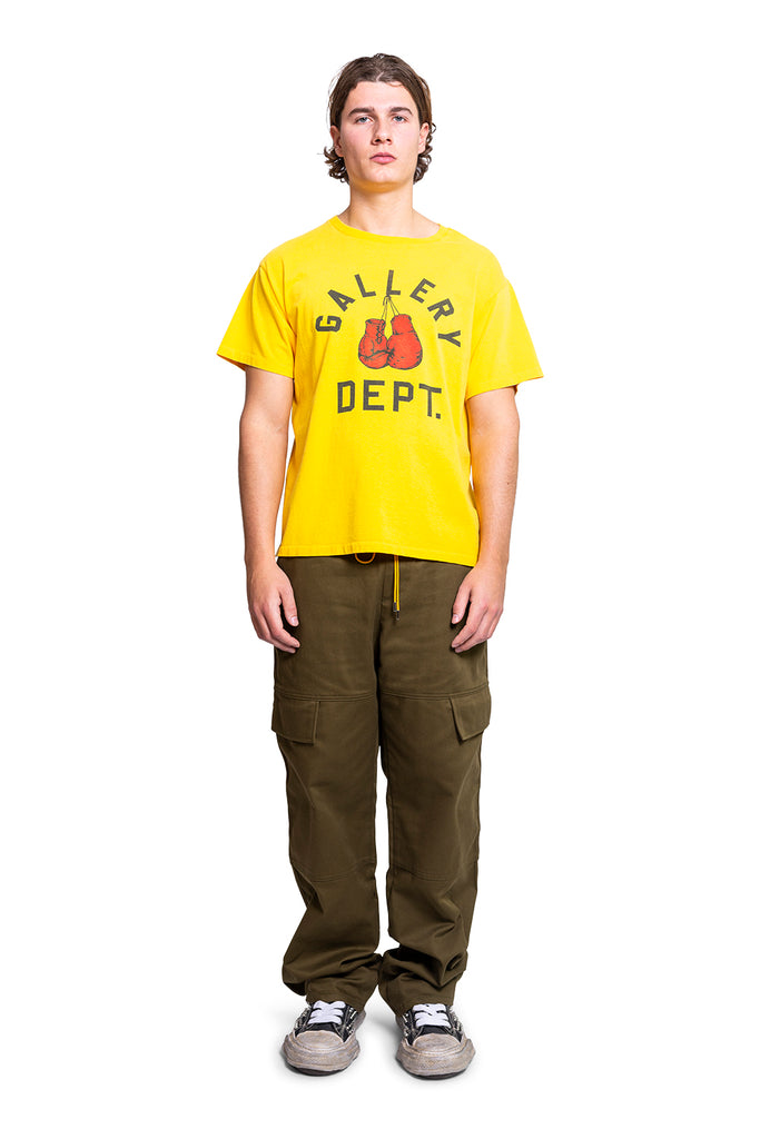 Gallery Dept. BOXING MERCH TEE GOLDEN YELLOW Goldenrod