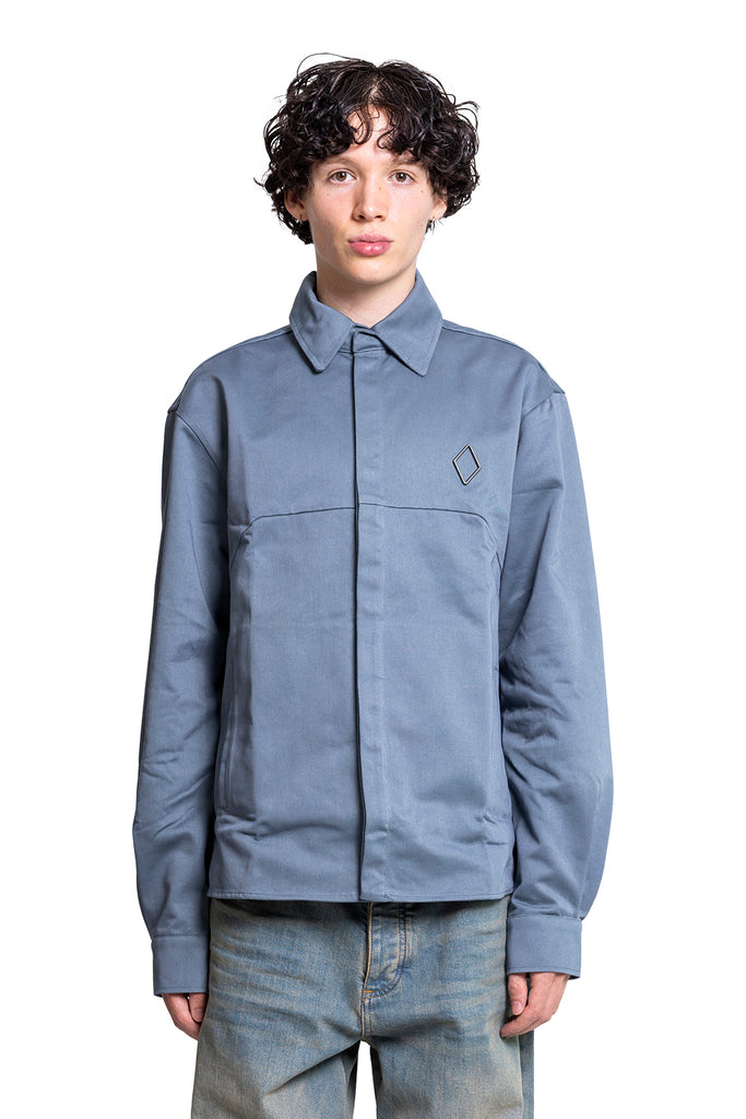 A-COLD_WALL* ASPECT OVERSHIRT SLATE GRY Light Slate Gray