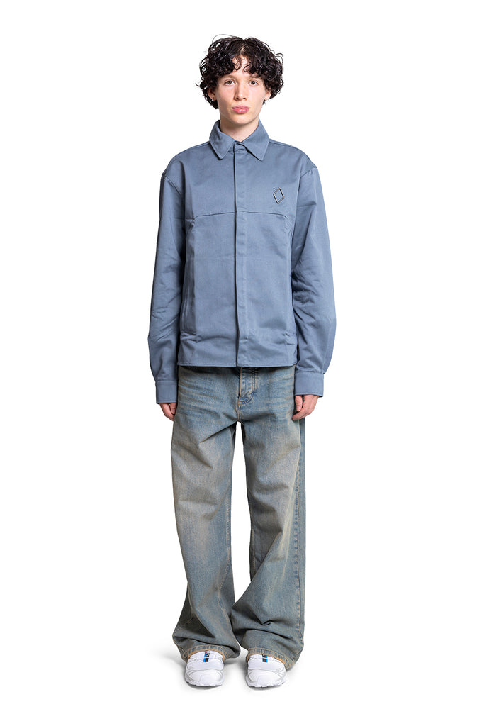 A-COLD_WALL* ASPECT OVERSHIRT SLATE GRY Light Slate Gray