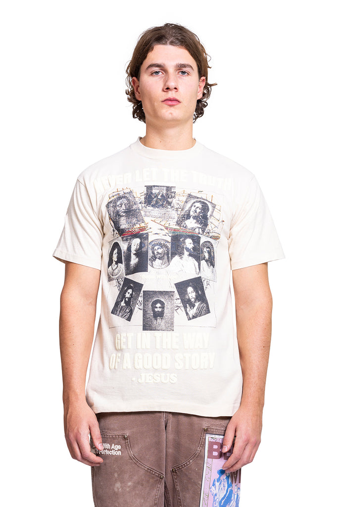 Better With Age STORY TEE MULTI Antique White