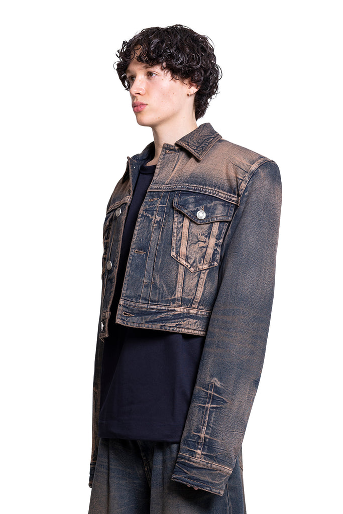 Juun.J TRUCKER JACKET Dark Slate Gray