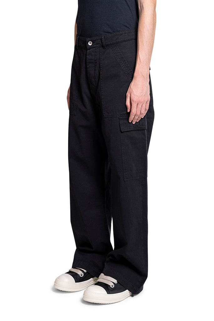 Rick Owens DRKSHDW CARGO TROUSERS BLACK Dark Slate Gray