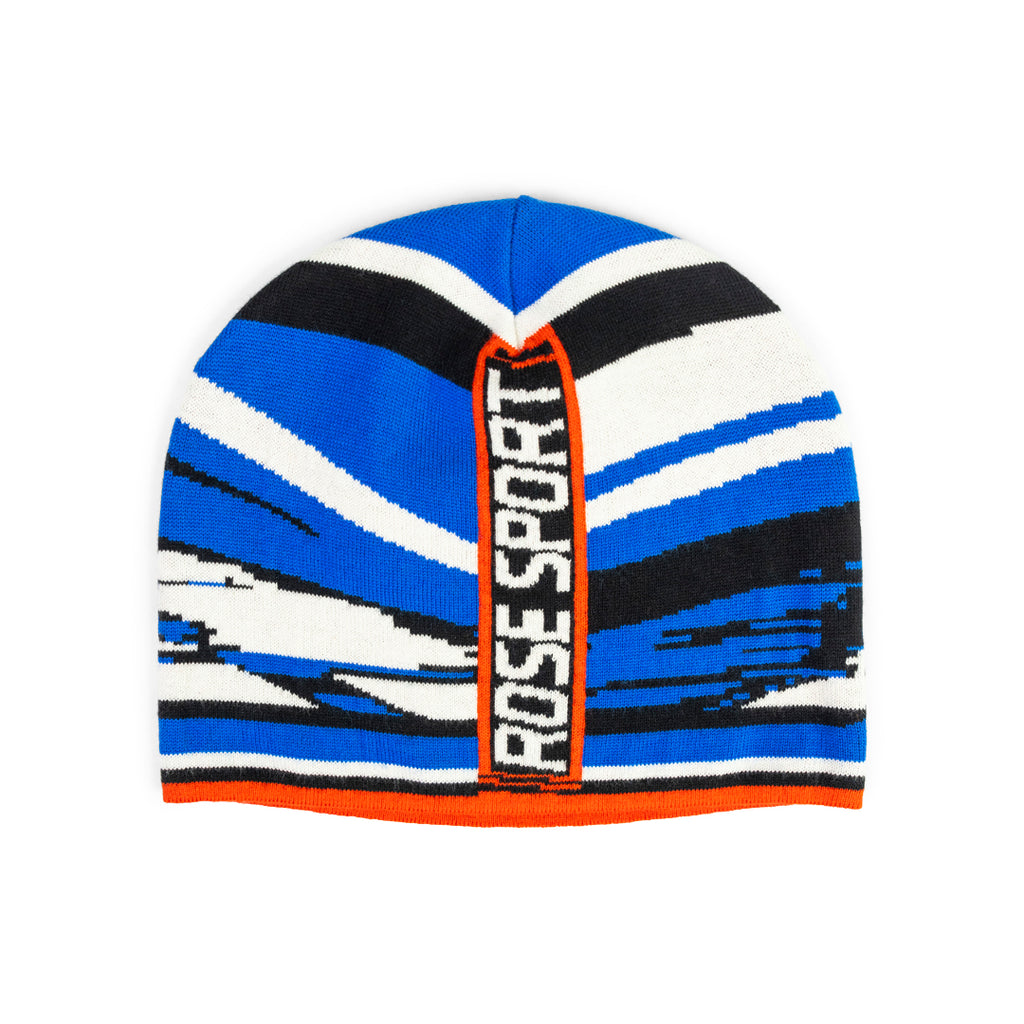 Martine Rose MOTOCROSS BEANIE MULTICOLOUR Royal Blue