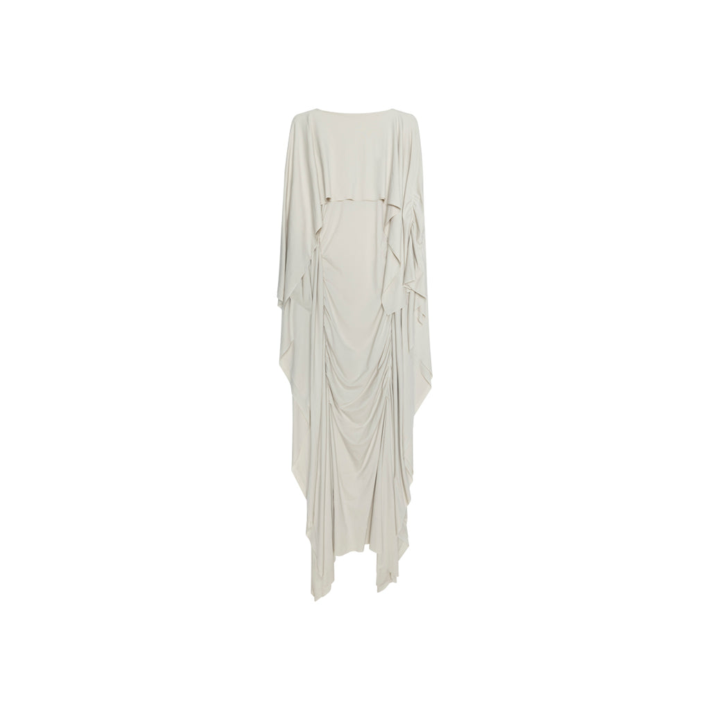 ANSH46 ARCHIVE CAPED GOWN Light Gray