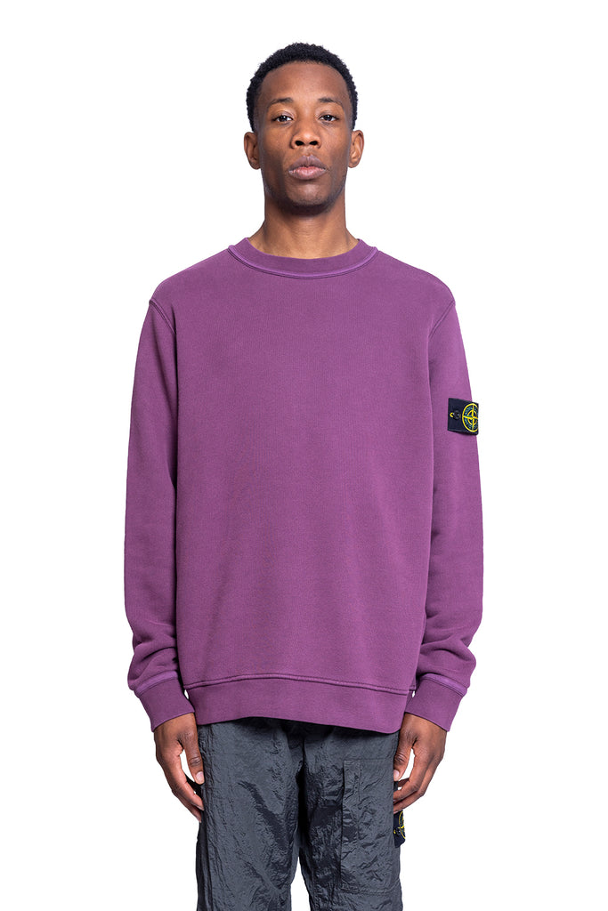 STONE ISLAND FELPA DARK BURGUNDY Dim Gray