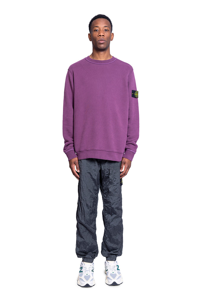 STONE ISLAND FELPA DARK BURGUNDY Dim Gray