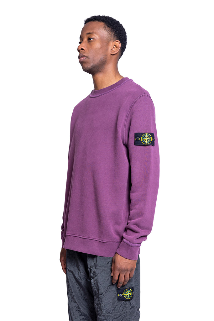 STONE ISLAND FELPA DARK BURGUNDY Dim Gray