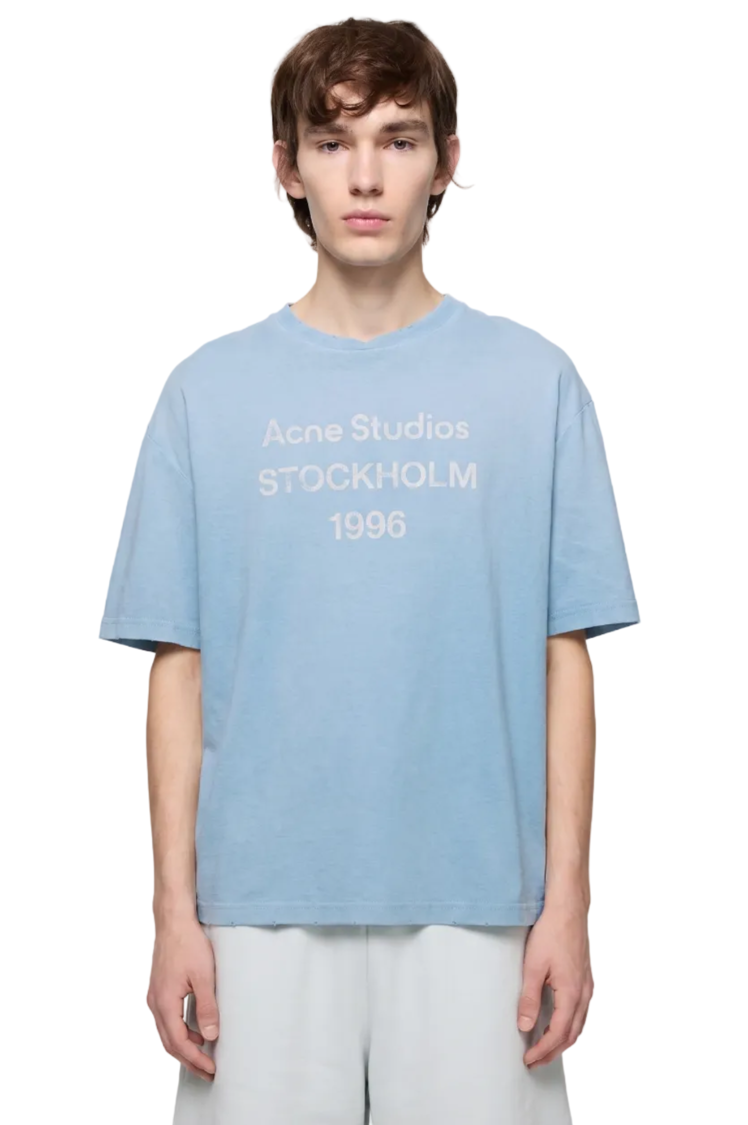 Acne Studios Classic T Shirt Cornflower Blue – ANSH46