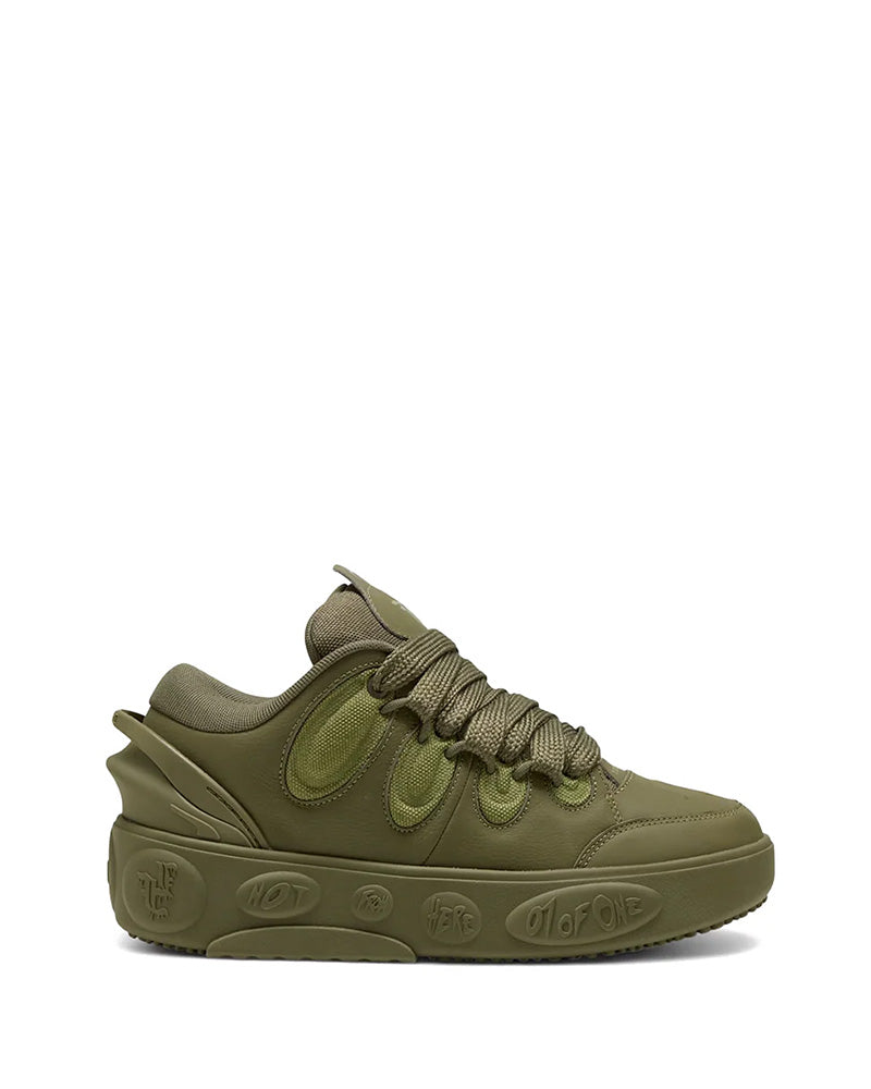 PUMA LA FRANCÉ OAK TREE JR LODEN GREEN-OLIVE GREEN White Smoke