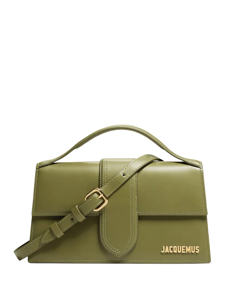 Jacquemus LE GRAND BAMBINO DARK KHAKI Dark Olive Green
