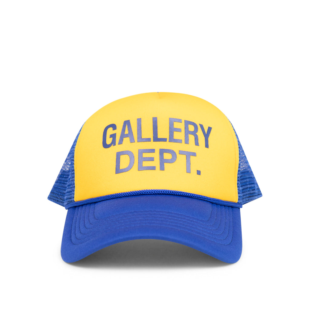 Gallery Dept. GD LOGO TRUCKER YELLOW / NAVY Dark Slate Blue