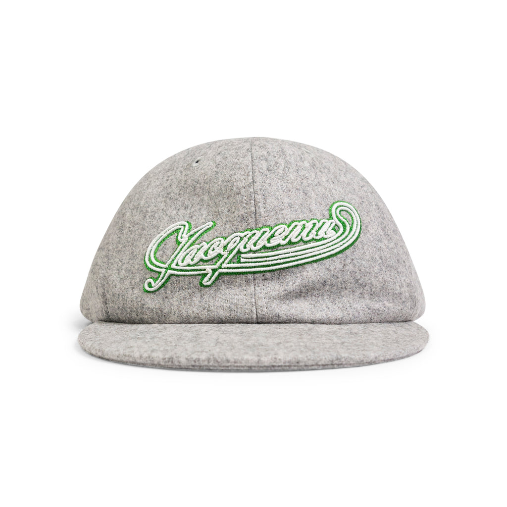 Jacquemus LA CASQUETTE BASEBALL LIGHT GREY Gray