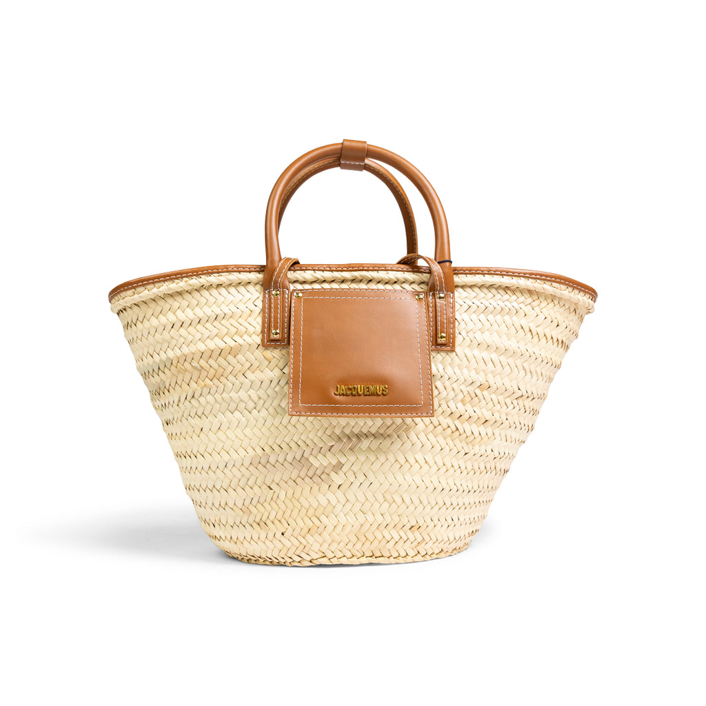 Jacquemus LE PANIER SOLI LIGHT BROWN 2 Wheat