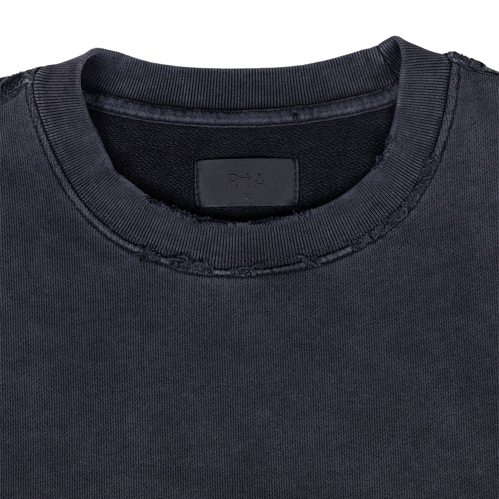 ANSH46 ARCHIVE VINTAGE WASH CREWNECK Dark Slate Gray