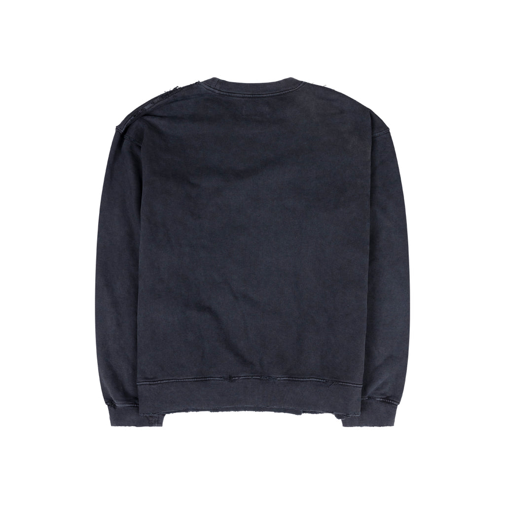 ANSH46 ARCHIVE VINTAGE WASH CREWNECK Dark Slate Gray