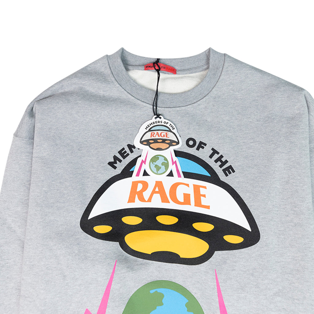 ANSH46 ARCHIVE MOTR CREW NECK Light Gray