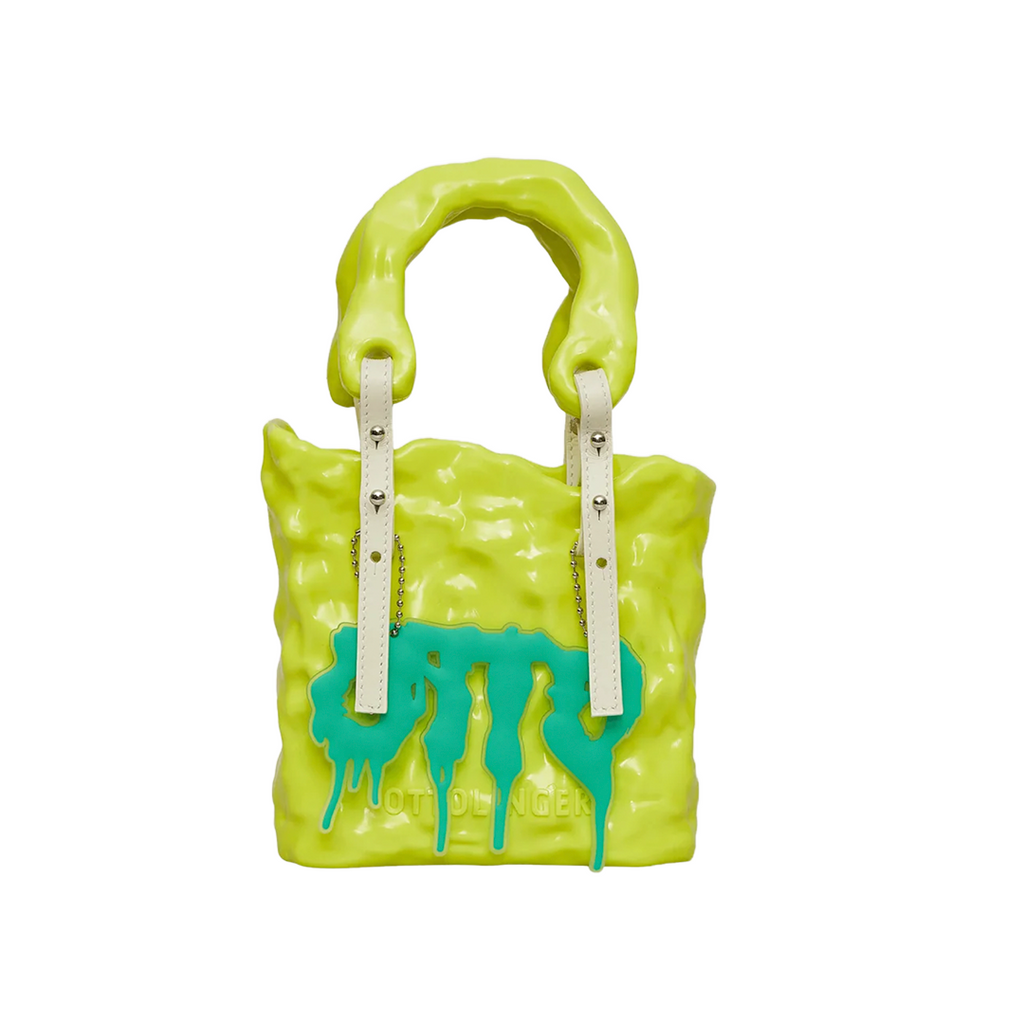 OTTOLINGER SIGNATURE CERAMIC BAG ACID GREEN Yellow Green