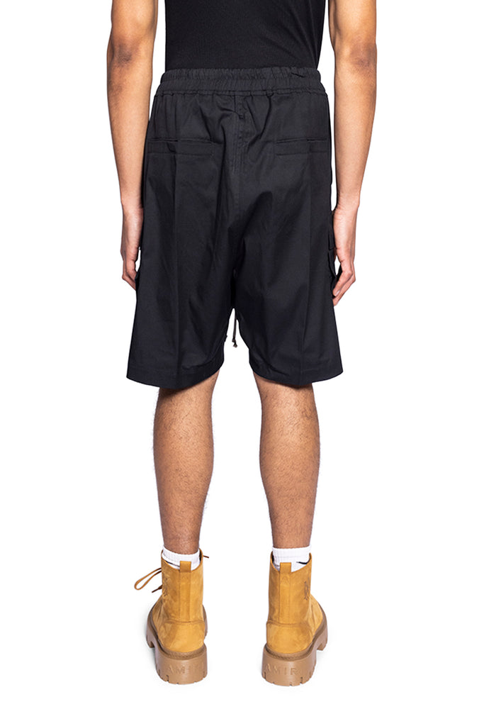 Rick Owens CARGOBELA SHORTS BLACK Dark Slate Gray