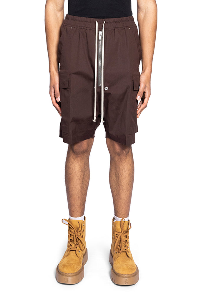 Rick Owens CARGOBELA SHORTS MAHOGANY Tan