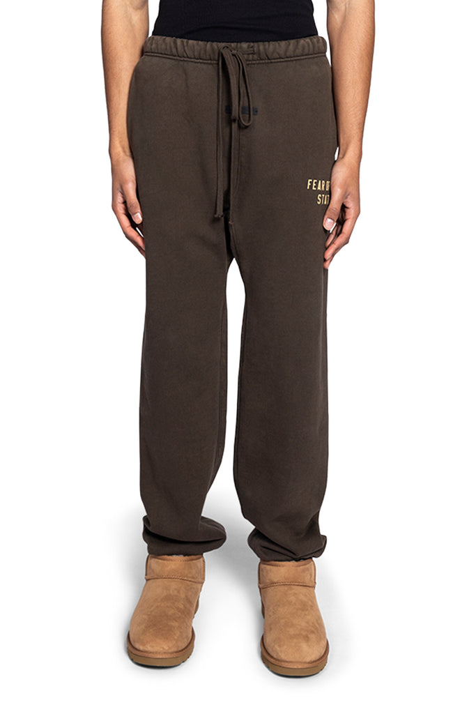 FOG ESSENTIALS HEAVY FLEECE ESSENTIALS SWEATPANT BROWN Dark Slate Gray