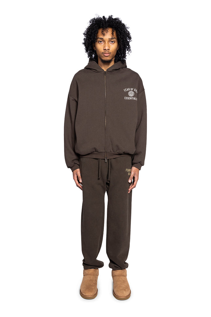 FOG ESSENTIALS HEAVY FLEECE ESSENTIALS SWEATPANT BROWN Dark Slate Gray